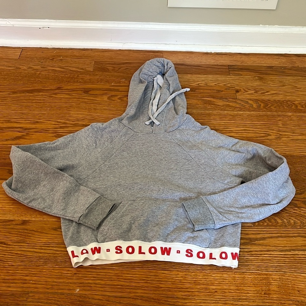 Solow Girl’s Grey Sweatshirt Size XS